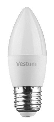 Лампа LED Vestum C37 4Вт 4100K E27