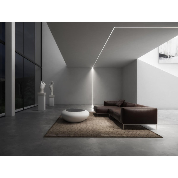 Профиль для светодиодной ленты Lumines SUBLI серебро - фото №4