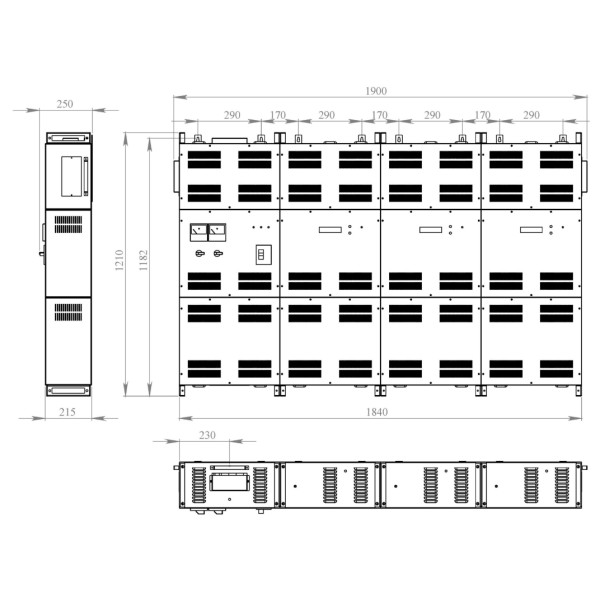 Трифазний стабілізатор напруги Volter 100 птс (105кВт) - фото №5