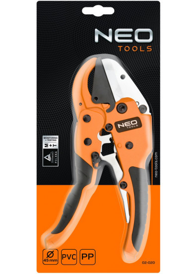 Труборіз Neo Tools 02-020 для полімерних труб Ø0-45мм - фото №1