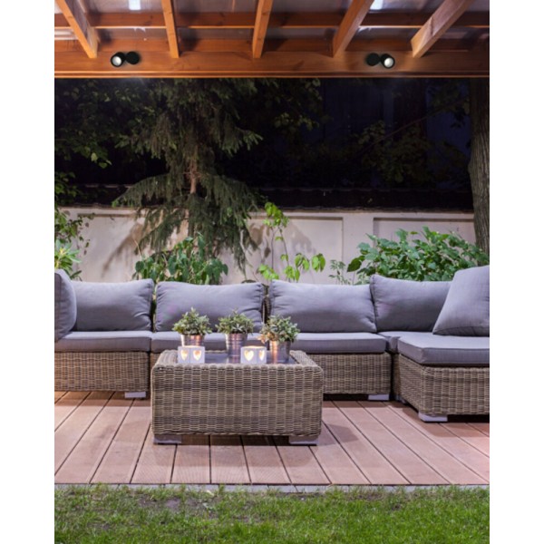 Вуличний світильник Nowodvorski 8160 Tubings GU10 1x10W IP54 чорний - фото №1