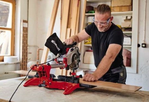 Торцювальна пилка EINHELL 4300390 TC-SM 2131/1 Dual 1800Вт 310мм з протяжкою та лазером - фото №1