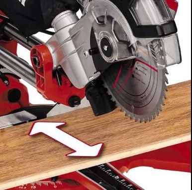 Торцювальна пилка EINHELL 4300390 TC-SM 2131/1 Dual 1800Вт 310мм з протяжкою та лазером - фото №6