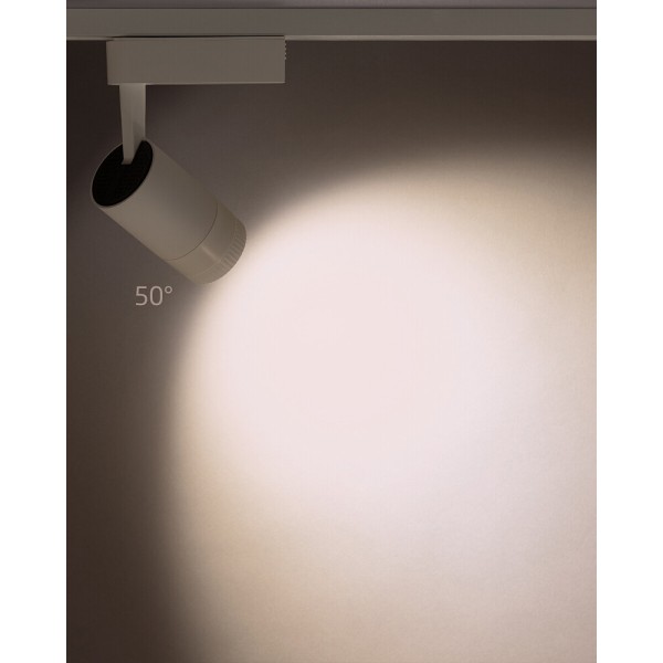 Трековий світильник Nowodvorski 7624 Profile Zoom LED 1x9W 4000K 600Lm IP20 білий - фото №2