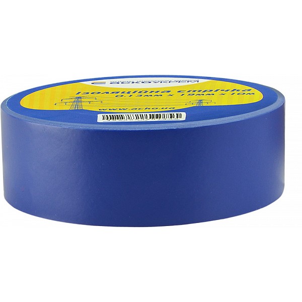 Ізолента Аско-Укрем 0,13x19мм/10м синя (A0150020036) - фото №1