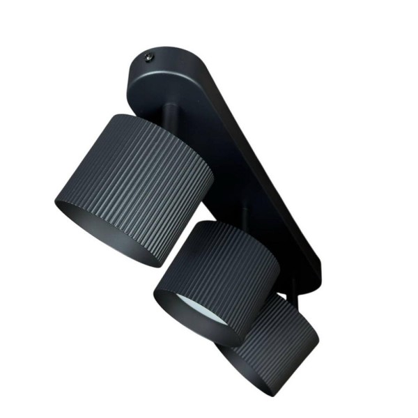 Светильник точечный накладной TENERIFE-3L черный GX53 IP20 Violux ( 340115 ) - фото №2