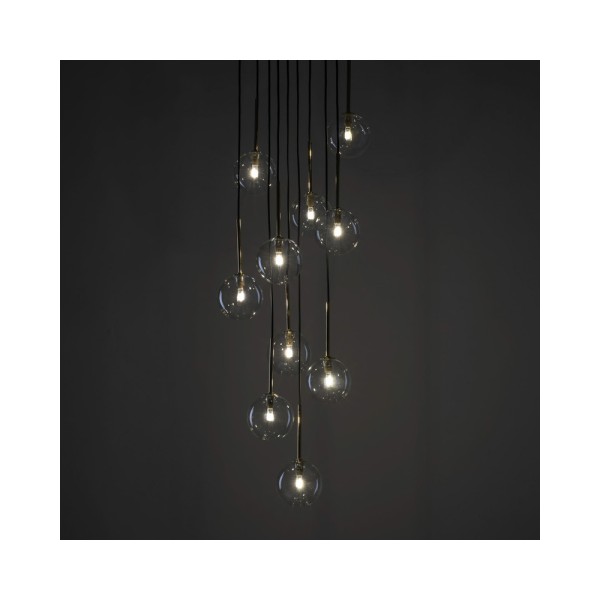 Підвісний світильник, люстра TK Lighting 5944 Nilos G9 10x6W IP20 Чорний - фото №2