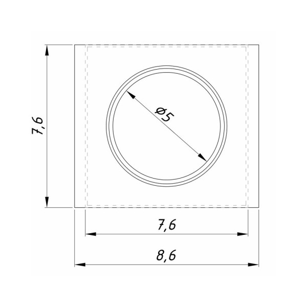 Точечный светильник для потолка Грильято Imperium Light 721186.05.05 Griliato GU10/GU5.3 1x50W IP20 Черный - фото №2