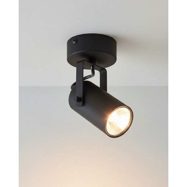 Светильник поворотный, спот TK Lighting 6500 Redo GU10 1x10W IP20 черный - фото №1