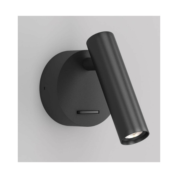 Бра, настінний світильник Kloodi WA-PIANO R110 Piano Led 1x3W 3000K 120Lm IP20 Bk - фото №1