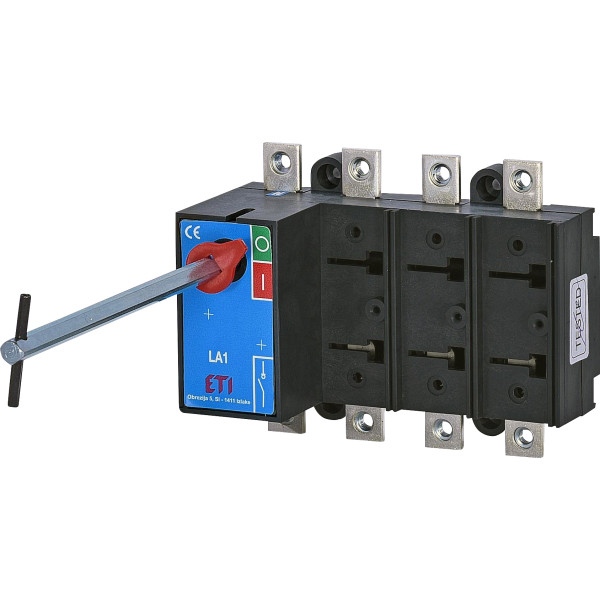 Роз'єднувач навантаження Eti LA 4P 1/D 160A з виносною рукояткою (4664309)