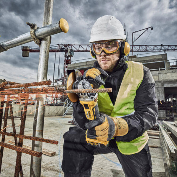 Кутова акумуляторна безщіткова шліфмашина DeWALT DCG405P3 XR Li-lon 18В Ø125мм 9000об/хв - фото №3