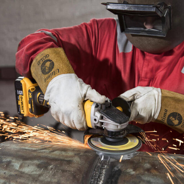 Кутова акумуляторна безщіткова шліфмашина DeWALT DCG405P3 XR Li-lon 18В Ø125мм 9000об/хв - фото №6