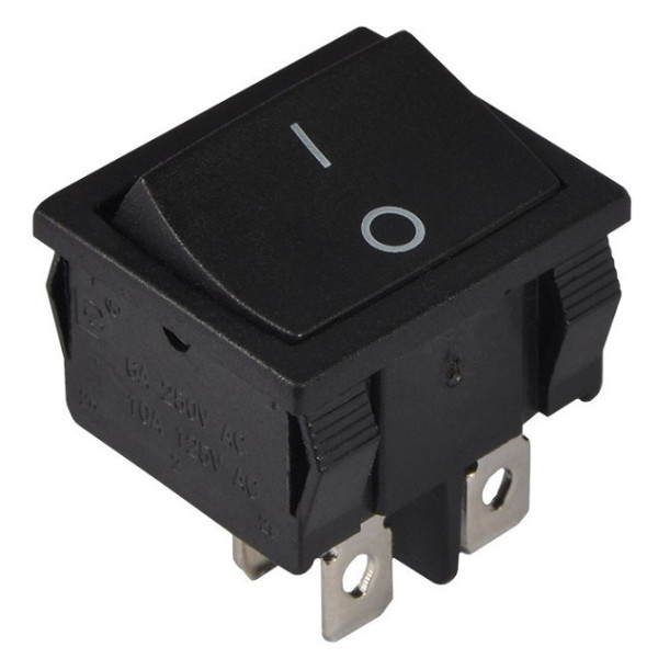 Переключатель TNSy KCD1-6-202 B/B черный (TNSy5500727)