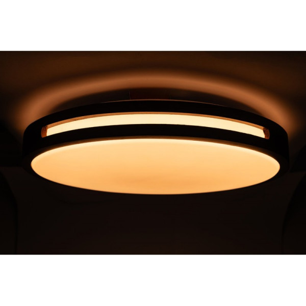 Матовий світильник Vestum SLOT 80Вт 490x65мм 3000К-6500К акація - фото №4