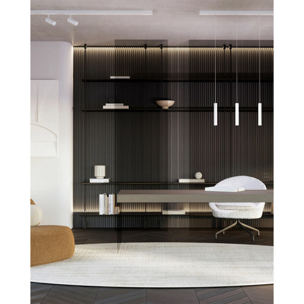 Магнитный шинопровод накладной Nowodvorski 11626 LVM Track 1m IP20 белый - фото №1