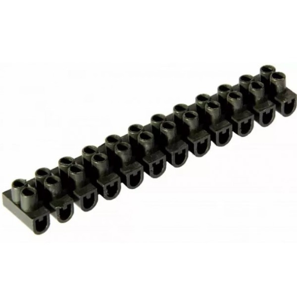 Клемна колодка E.Next e.tc.stand.12.2.5.black ділима 2А чорна (s016015)