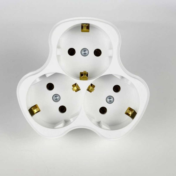 Трійник EL-BI з заземленням DELTA ( 505-001000-813 )