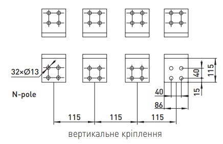 Воздушный автоматический выключатель E.Next e.industrial.acb.3200F.3200 400В 3Р с мотор-приводом и РН (i081117) - фото №6