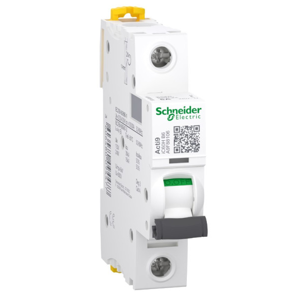 Автоматический выключатель Schneider Electric iC60H 1P 6A B