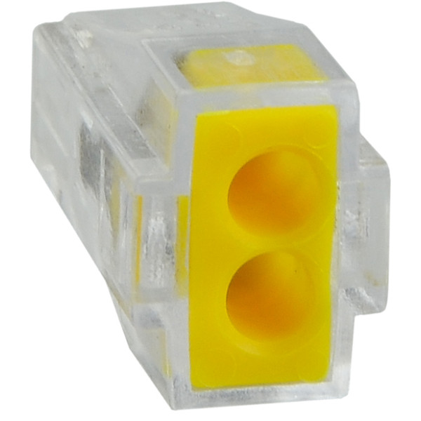 Клеммник Аско-Укрем CMK-102 желтый (A0130010082) - фото №2