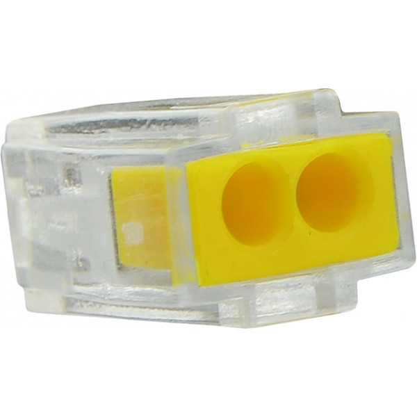 Клеммник Аско-Укрем CMK-102 желтый (A0130010082) - фото №3