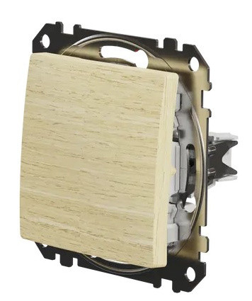 Выключатель Schneider Electric Sedna Design & Elements береза SDD180101 - фото №3