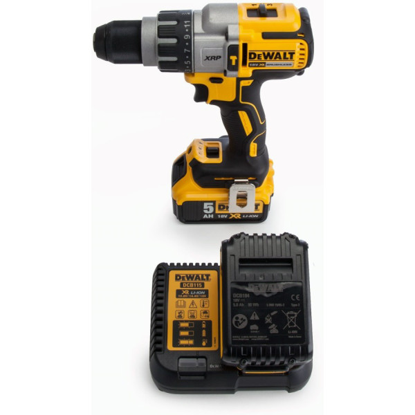 Шуруповерт аккумуляторный DeWALT DCD996P2 18В - фото №1