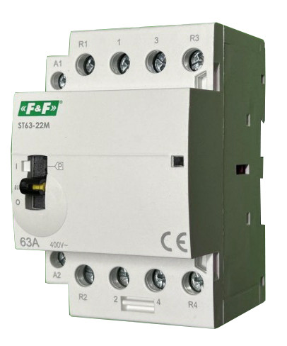 Контактор F&F ST63-22-M 2NO+2NC, 63А