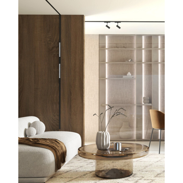 Магнітний трековий світильник Nowodvorski 11305 UT-LVM Focus LED 1x12W 3000K 1000Lm IP20 чорний - фото №2