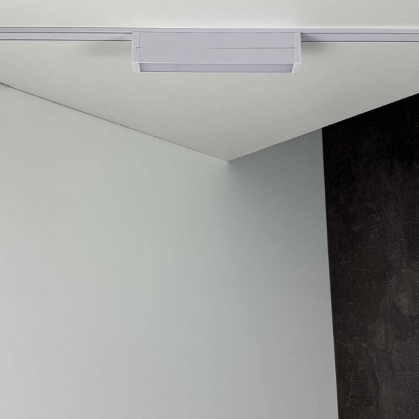 Магнитный трековый светильник UST-LR 10W 4000К 48V IP20 белый Violux ( 320056 ) - фото №2