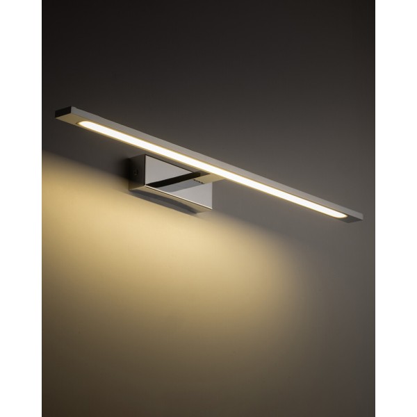 Світильник підсвітка для дзеркала TK Lighting 18003 Gallery LED 1x20W 4000K 2450Lm IP44 хром - фото №1