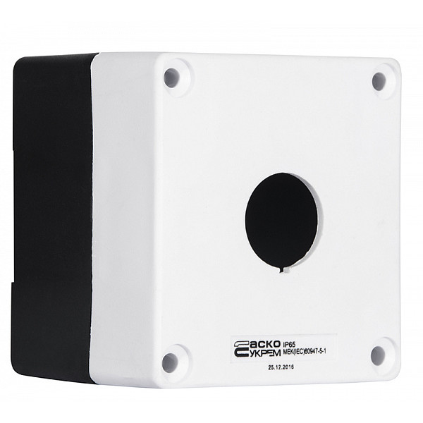 Корпус 1-местный Аско-Укрем HJ9-1 белый (A0140020033) - фото №4