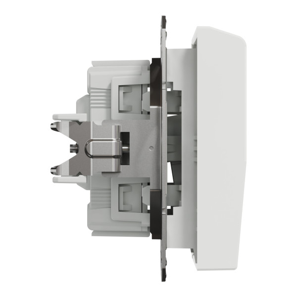 Вимикач картковий механічний Schneider Electric Asfora без рамки білий (EPH6270121) - фото №2