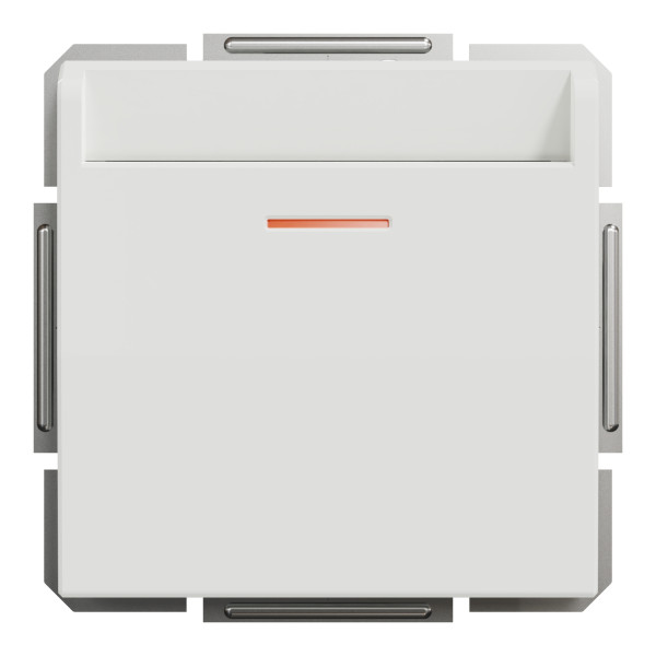 Вимикач картковий механічний Schneider Electric Asfora без рамки білий (EPH6270121) - фото №3