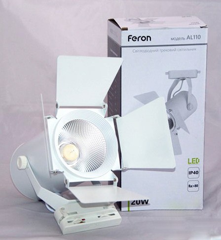 Светильник трековый Feron AL110 20Вт 4000К белый - фото №4