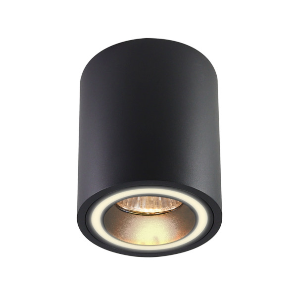 Точечный светильник Goldlux 323651 Falco GU10 1x10W IP20 BK - фото №1