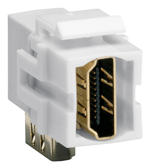 Keystone модуль Hager VZ20HA HDMI під кутом 90°