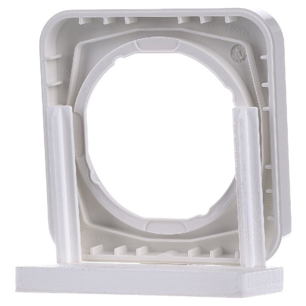 Рамка 1-местная, полярная белизна Berker R.1 - фото №4