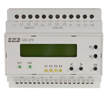 АВР для вводу резервного живлення F&F SZR-279 (24-264B AC) - фото №1