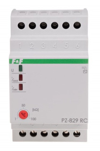Реле контролю рівня рідини F&F PZ-829RC (дворівневе) - фото №1