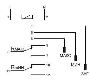 Реле контролю рівня рідини F&F PZ-829RC (дворівневе) - фото №6