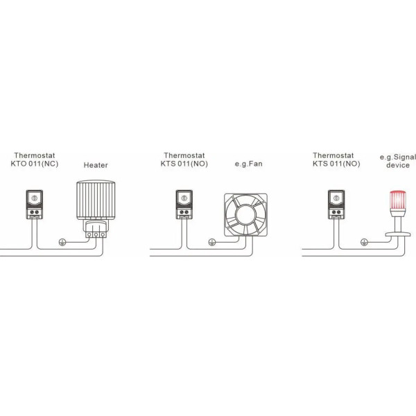 Регулятор температури TOSUNlux КТО-011 NC 250В AC 10(2)A (6940151042297) - фото №1