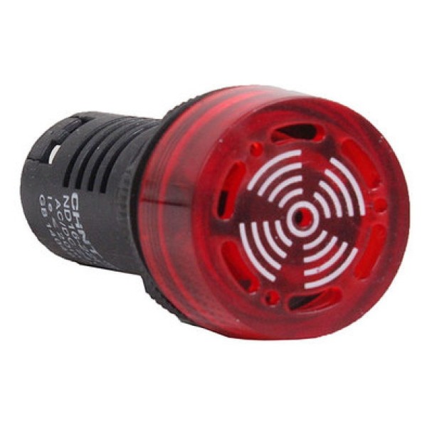 Звуковой сигнализатор Chint ND16-22FS АС/DC 24В Ø22mm красный (593394)