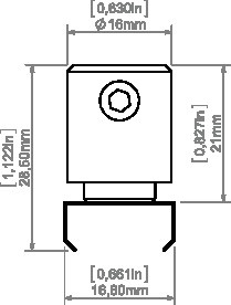 Кріплення KLUS DP-MOC-ZO - фото №1
