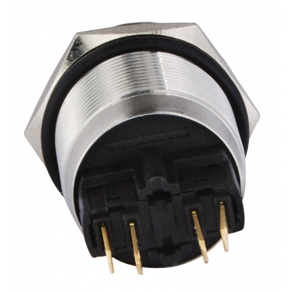 Металева кнопка Аско-Укрем TYJ 22-231 1NO+1NC (A0140010128) - фото №1