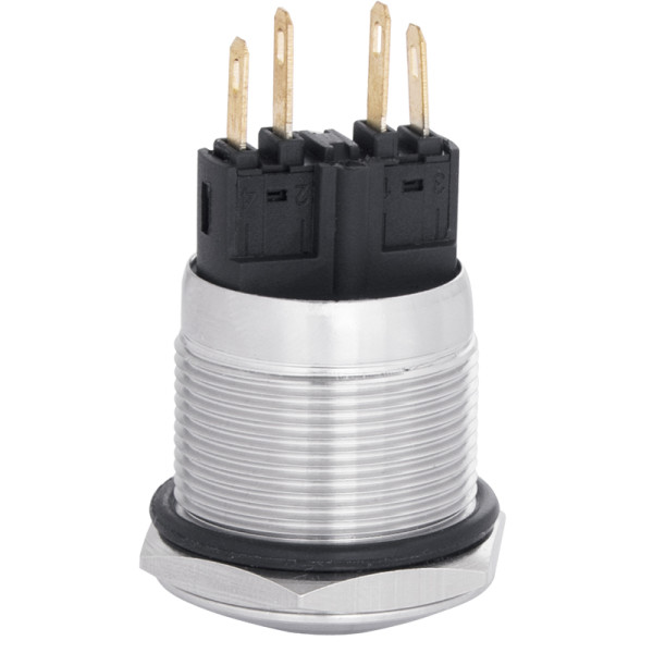 Металева кнопка Аско-Укрем TYJ 22-231 1NO+1NC (A0140010128) - фото №3