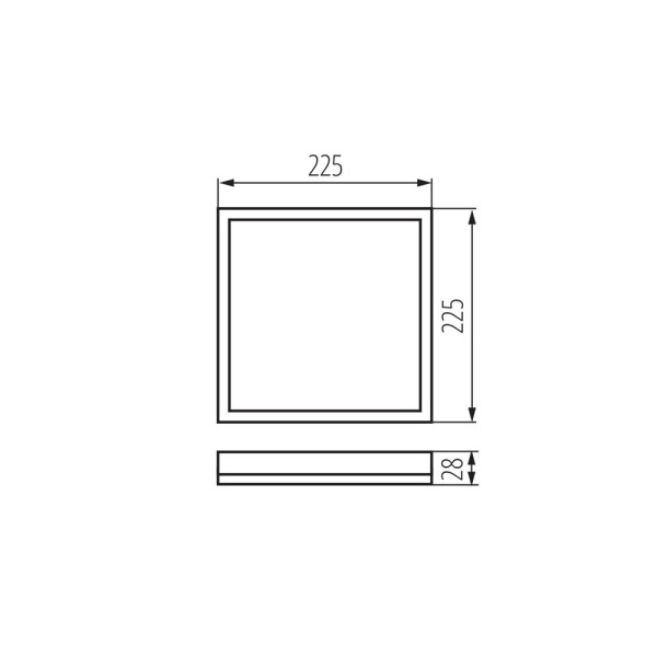 Потолочный светильник Kanlux 31506 Azpo LED 1x12.3W 4000K 1350Lm IP54 белый - фото №4