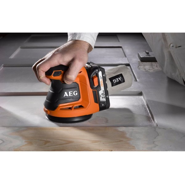 Орбитальная шлифмашина AEG 4935451086 18В - фото №3