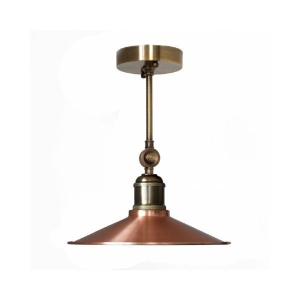 Люстра пристельова PikArt 351-3 мідна патина